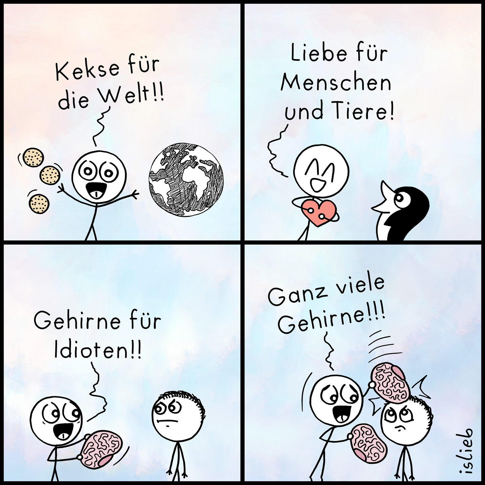 Bessere Welt islieb Comic